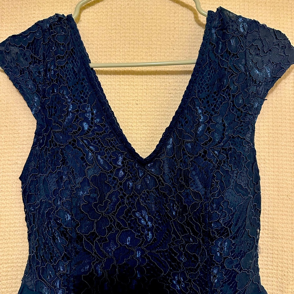 Indigo Rose, size M, navy blue maxi/formal/semi-formal dress
